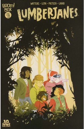 Lumberjanes 22 published by Boom! with cover art by Carolyn Nowak