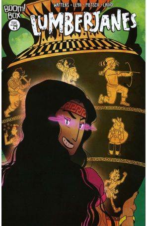 Lumberjanes 29 published by Boom! with cover art by Kat Leyh