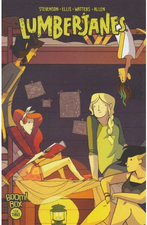 Lumberjanes 3 published by Boom! with cover art by Noelle Stevenson