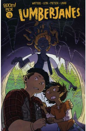 Lumberjanes 30 published by Boom! with cover art by Kat Leyh