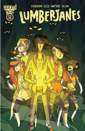 Lumberjanes 6 published by Boom! with cover art by Noelle Stevenson