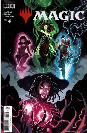 Magic (Boom!) 4A published by Boom! with cover art by Matteo Scalera
