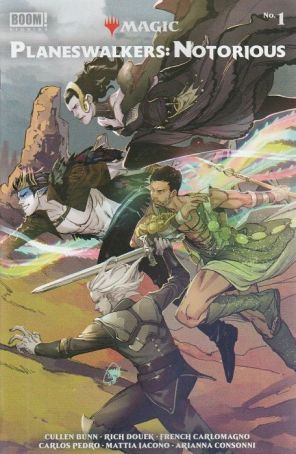 Magic Planeswalkers: Notorious 1A published by Boom! with cover art by Jahnoy Lindsay