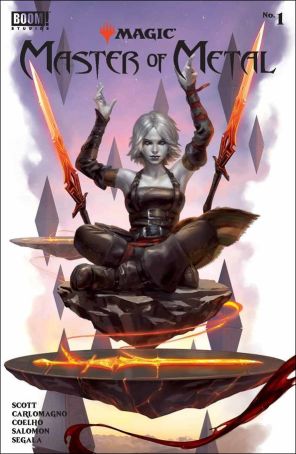 Magic: Master of Metal 1A published by Boom! with cover art by Miguel Mercado
