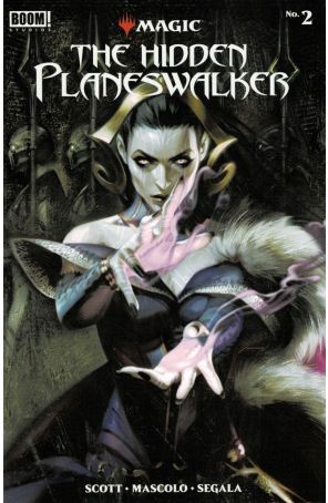 Magic: The Hidden Planeswalker 2A published by Boom! with cover art by Valentina Remenar