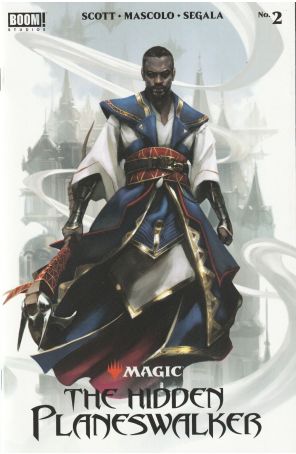 Magic: The Hidden Planeswalker 2B published by Boom! with cover art by Miguel Mercado