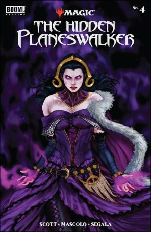 Magic: The Hidden Planeswalker 4A published by Boom! with cover art by Ario Anindito