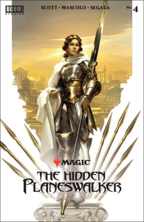 Magic: The Hidden Planeswalker 4B published by Boom! with cover art by Miguel Mercado