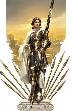 Magic: The Hidden Planeswalker 4C published by Boom! with cover art by Miguel Mercado
