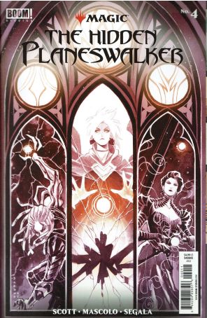 Magic: The Hidden Planeswalker 4 published by Boom! with cover art by Karen Darboe