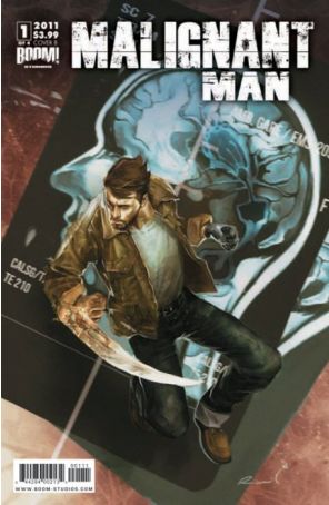 Malignant Man 1B published by Boom! with cover art by Rael Lyra