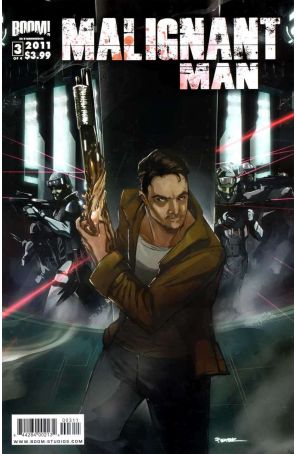 Malignant Man 3 published by Boom! with cover art by Rael Lyra