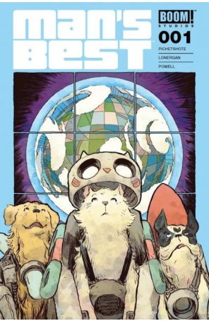 Man's Best 1 (2nd) published by Boom! with cover art by Jesse Lonergan