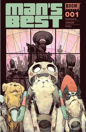 Man's Best 1G published by Boom! with cover art by Jesse Lonergan