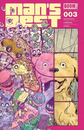 Man's Best 3E published by Boom! with cover art by Jesse Lonergan