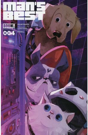 Man's Best 4B published by Boom! with cover art by Crystal Kung