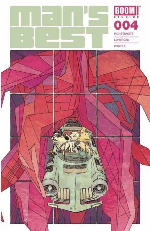 Man's Best 4E published by Boom! with cover art by Jesse Lonergan