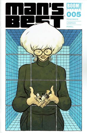 Man's Best 5A published by Boom! with cover art by Jesse Lonergan