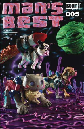 Man's Best 5B published by Boom! with cover art by Mr. Oz