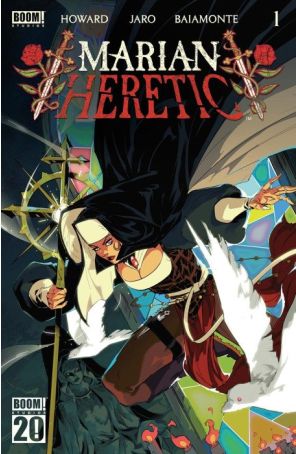 Marian Heretic 1A published by Boom! with cover art by José Jaro