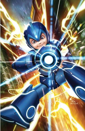 Mega Man: Fully Charged 1C published by Boom! with cover art by In-Hyuk Lee