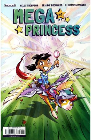 Mega Princess 1 published by Boom! with cover art by Brianne Drouhard