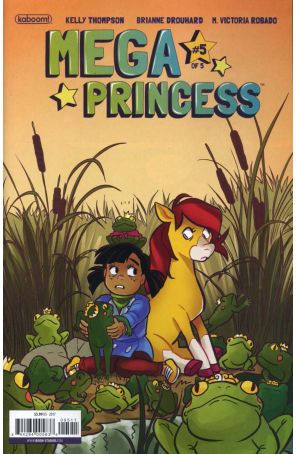 Mega Princess 5 published by Boom! with cover art by Savanna Ganucheau