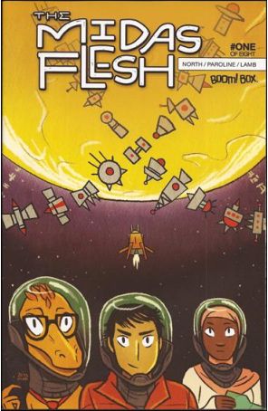The Midas Flesh 1 (2nd) published by Boom! with cover art by Jess Fink
