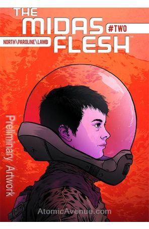 The Midas Flesh 2 published by Boom! with cover art by John Keogh