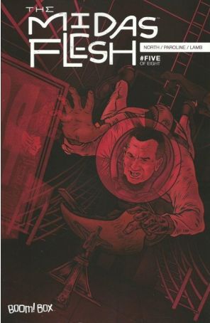 The Midas Flesh 5 published by Boom! with cover art by John Keogh