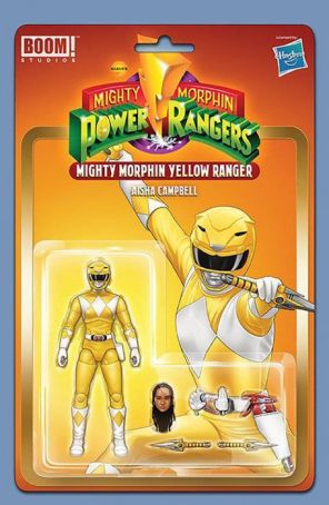 Mighty Morphin Power Rangers (5th Series) 103C published by Boom! with cover art by Bon Bernardo