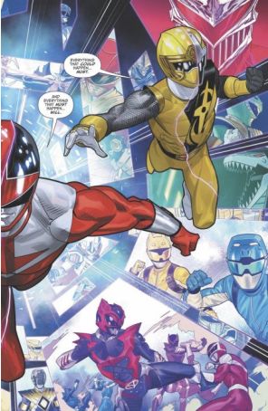 Mighty Morphin Power Rangers (5th Series) 42D published by Boom!