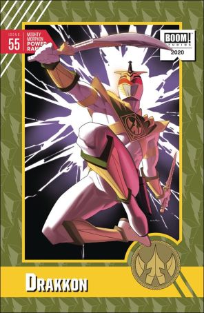 Mighty Morphin Power Rangers (5th Series) 55C published by Boom! with cover art by Kris Anka