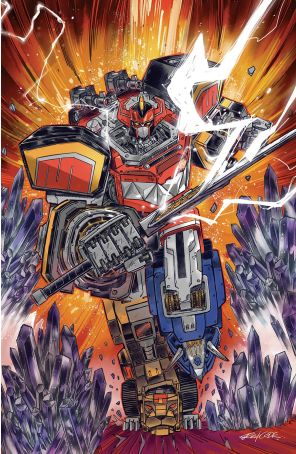 Mighty Morphin Power Rangers (6th Series) 2G published by Boom! with cover art by Redcode