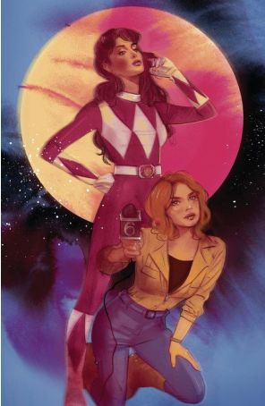 Mighty Morphin Power Rangers/Teenage Mutant Ninja Turtles III 1H published by Boom! with cover art by Tula Lotay