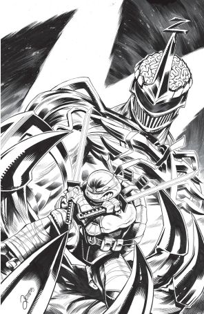 Mighty Morphin Power Rangers/Teenage Mutant Ninja Turtles III 3E published by Boom! with cover art by Alessio Zonno