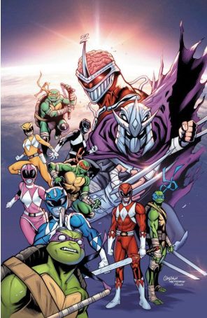 Mighty Morphin Power Rangers/Teenage Mutant Ninja Turtles III 3G published by Boom!