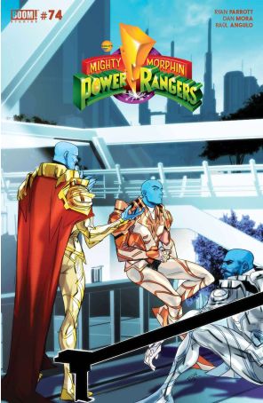 Mighty Morphin 10B published by Boom! with cover art by Eleonora Carlini