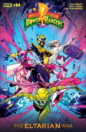 Mighty Morphin 15B published by Boom! with cover art by Eleonora Carlini