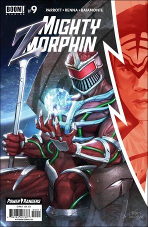 Mighty Morphin 9A published by Boom! with cover art by In-Hyuk Lee