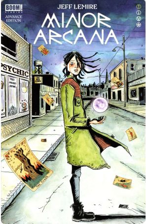 Minor Arcana 1A published by Boom! with cover art by Jeff Lemire
