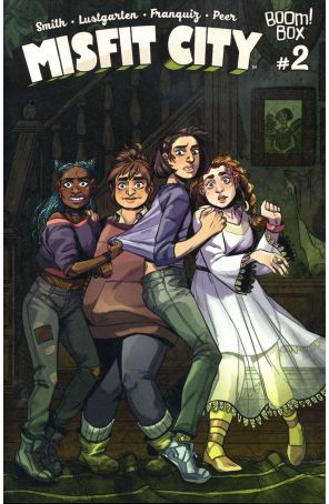 Misfit City 2 published by Boom! with cover art by Naomi Franquiz
