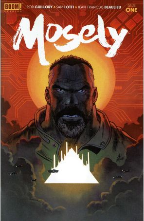 Mosely 1 published by Boom! with cover art by Sam Lotfi