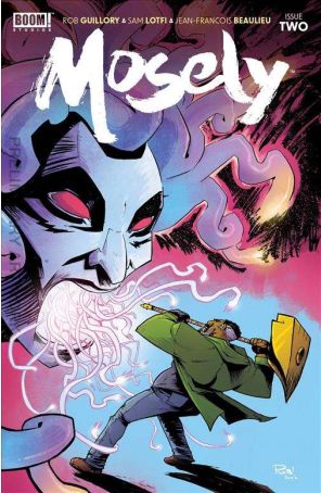 Mosely 2A published by Boom! with cover art by Rob Guillory