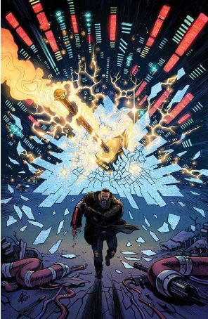 Mosely 5E published by Boom! with cover art by Sam Lotfi