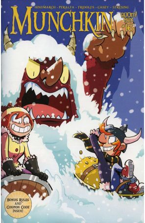 Munchkin 16 published by Boom! with cover art by Scott Maynard