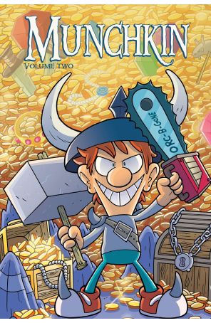 Munchkin TPB 2 published by Boom! with cover art by Ian McGinty