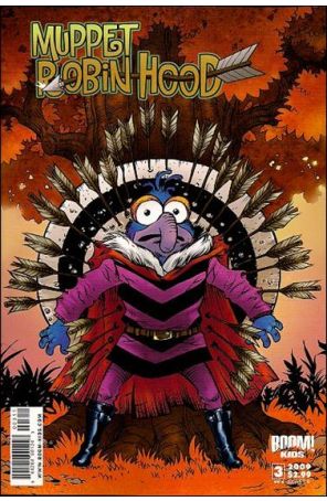 Muppet Robin Hood 3B published by Boom! with cover art by Christopher Schons