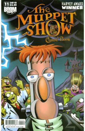 The Muppet Show: Comic Book 11 published by Boom! with cover art by Roger Langridge