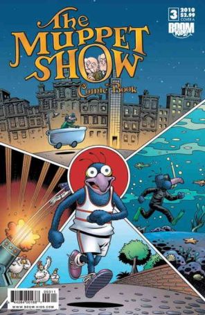 The Muppet Show: Comic Book 3A published by Boom! with cover art by Roger Langridge